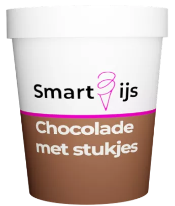 Chocolade met stukjes